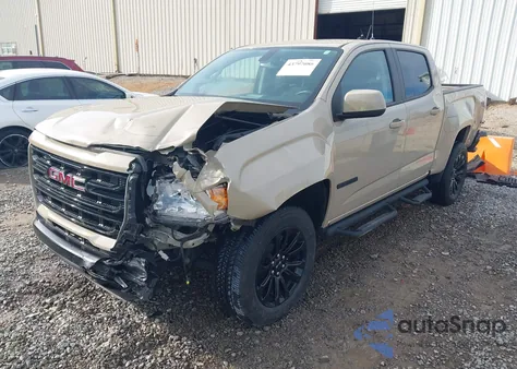 2022 GMC Canyon 2Wd Short Box Elevation z USA, uszkodzony, nr VIN 1GTG5CEN5N1101218